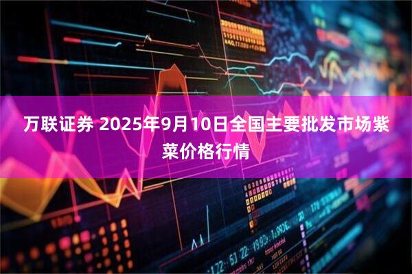 万联证券 2025年9月10日全国主要批发市场紫菜价格行情